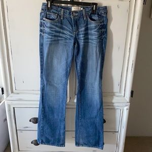 NWOT Abercrombie & Fitch Whiskered Bootcut Jeans Size 4